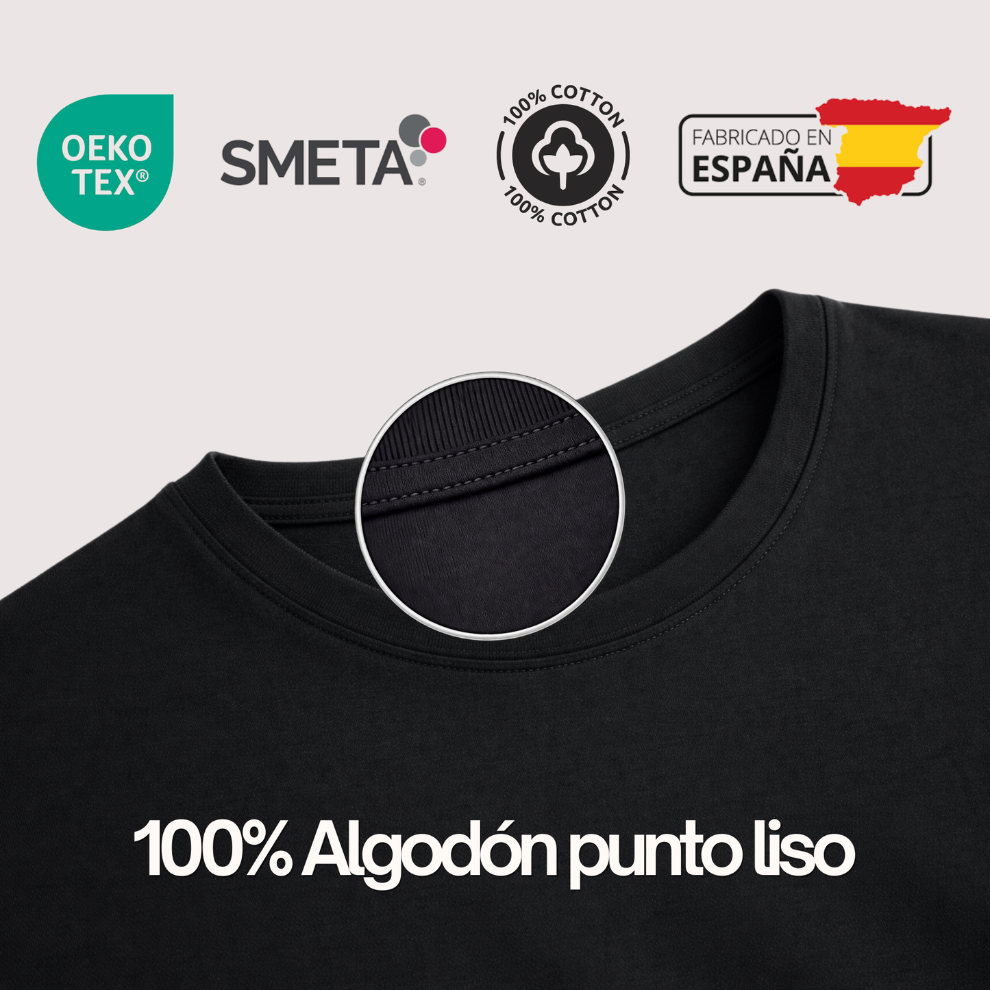 Polera Manga Larga 100% Algodon